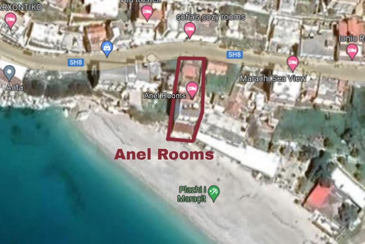 Anel Rooms Himare Bagian luar foto